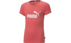 Футболка для подростков Puma Ess Logo Tee, коралловая 587029 58