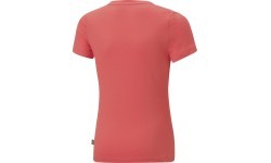 Футболка для подростков Puma Ess Logo Tee, коралловая 587029 58