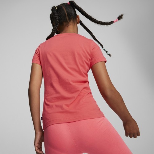 Puma Palaidinė Paaugliams Ess Logo Tee Coral 587029 58
