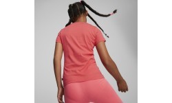 Футболка для подростков Puma Ess Logo Tee, коралловая 587029 58