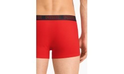 Puma Men's Basic Trunk Underwear Black Red 935015 02