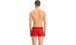 Мужское нижнее бельё Puma Basic Trunk Black Red 935015 02