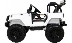 Jeep All Terrain elektromobilis vaikams, baltas