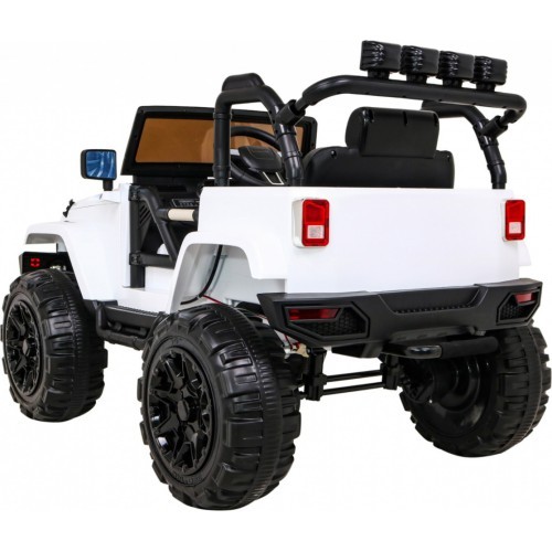 Jeep All Terrain elektromobilis vaikams, baltas