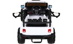 Jeep All Terrain elektromobilis vaikams, baltas