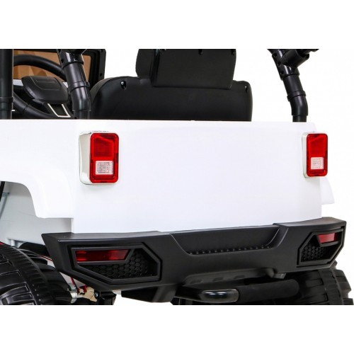 Jeep All Terrain elektromobilis vaikams, baltas