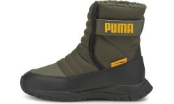 Детские кроссовки Puma Nieve Boot зелёные 380745 02