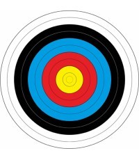 Šaudymo iš lanko taikinys Yate, 60 cm, 10 vnt.