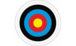 Šaudymo iš lanko taikinys Yate, 60 cm, 10 vnt.