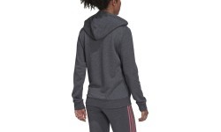 Adidas W Lin FT FZ Hoodie Women's Sweatshirt Grey H07750