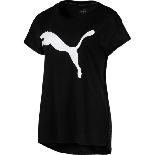 Puma Palaidinė Active Logo Tee Cotton Black 852006 51