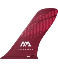 Вставной гоночный плавник Aqua Marina с логотипом AM в коралловом цвете