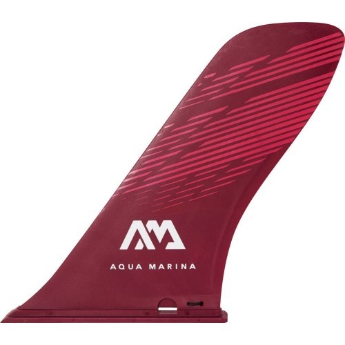 Вставной гоночный плавник Aqua Marina с логотипом AM в коралловом цвете