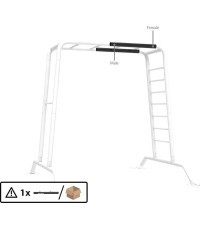 PlayBase - rėmas M, viršutinio strypo suvirinimas, kištukinis-lizdinis