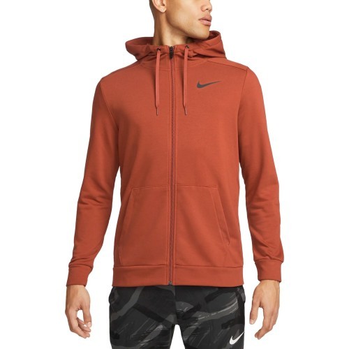 Мужской свитшот Nike Df Hdie Fz Fl коричневый CZ6376 832