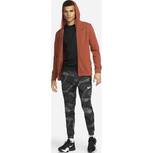 Nike Df Hdie Fz Fl Men's Sweatshirt Brown CZ6376 832