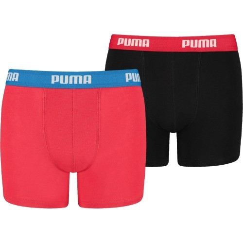 Puma Basic Boxer teen boxers Black Red 907650 04