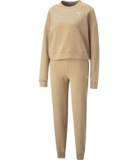 Женский спортивный костюм Puma Loungewear Suit, коричневый 673702 89