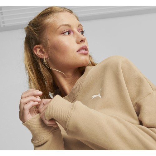 Женский спортивный костюм Puma Loungewear Suit, коричневый 673702 89