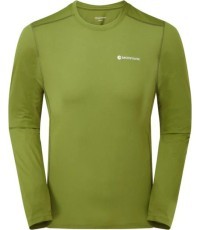 Vyr. Marškinėliai Montane DART LITE LONG SLEEVE T-SHIRT - Žalia
