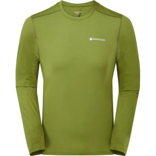 Vyr. Marškinėliai Montane DART LITE LONG SLEEVE T-SHIRT - Žalia