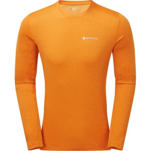 Vyriški marškinėliai Montane Dart Long Sleeve - Oranžinė