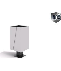 Stainless Steel Trash Bin Inter-Play 08