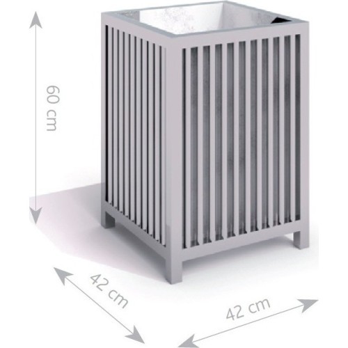 Steel Trash Bin Inter-Play 10