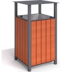 Steel Trash Bin Inter-Play 07