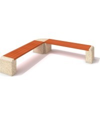Betoninis suoliukas Inter-Play 07