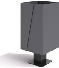 Steel Trash Bin Inter-Play 14