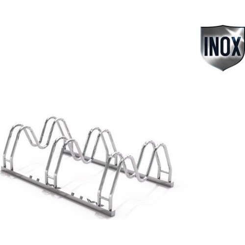 Stainless Steel Bicycle Rack Inter-Play 16