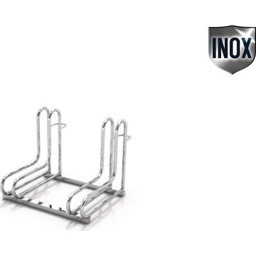 Stainless Steel Bicycle Rack Inter-Play 18