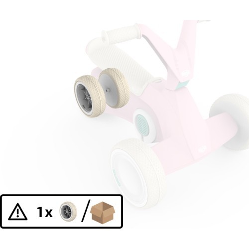 BERG GO² Pink galinis ratas