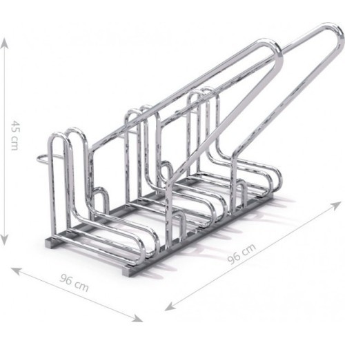 Steel Bicycle Rack Inter-Play 15