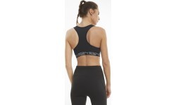 Puma Sportinė Liemenėlė Moterims Mid Impact Elastic Black 520303 01