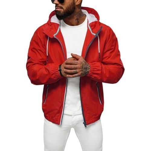 J.Style Men's Jacket Red 5M802-275