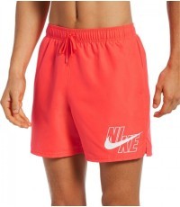 Мужские плавательные шорты Nike Logo Solid 5" Short Red NESSA566 631