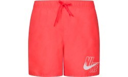 Мужские плавательные шорты Nike Logo Solid 5" Short Red NESSA566 631