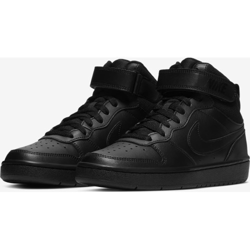 Nike Avalynė Paaugliams Court Borough Mid 2 Black CD7782 001