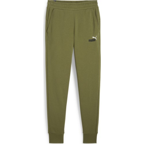 Puma Ess+ 2 Col Logo Men's Sports Pants Green 586768 35