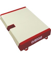CUSTOM LANDING MAT FOR BEAM - WITH BASE CUT-OUTS - 200 x 150 x 20 cm