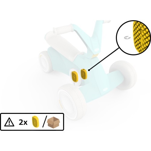 Педаль BERG GO² Mint (2 шт.)