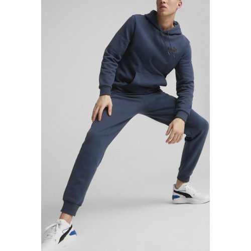 Толстовка мужская Puma Ess Small Logo Hoodie Blue 586691 97