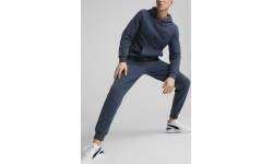 Puma Ess Small Logo Hoodie for Men Blue 586691 97