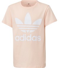 Adidas Originals Girls' T-shirt Trefoil Tee Haze Coral GD2681