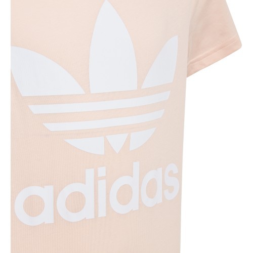 Adidas Originals Girls' T-shirt Trefoil Tee Haze Coral GD2681