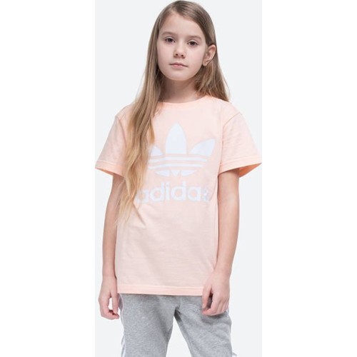 Adidas Originals Palaidinė Mergaitėms Trefoil Tee Haze Coral GD2681