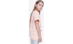 Футболка для девочек Adidas Originals Trefoil Tee Haze Coral GD2681