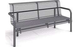 Steel Bench Inter-Play 26